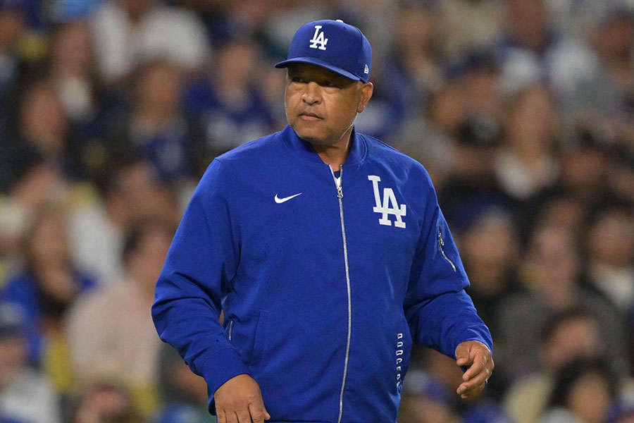 ドジャースのデーブ・ロバーツ監督【写真：ロイター】