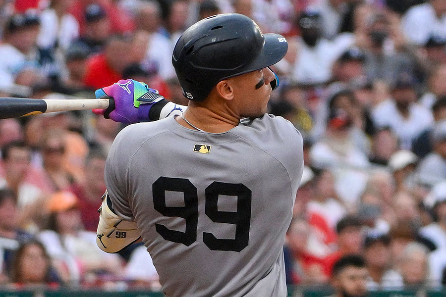 ヤンキースのアーロン・ジャッジ【写真：ロイター】