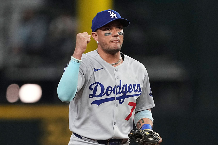 ドジャースのミゲル・ロハス【写真：アフロ】