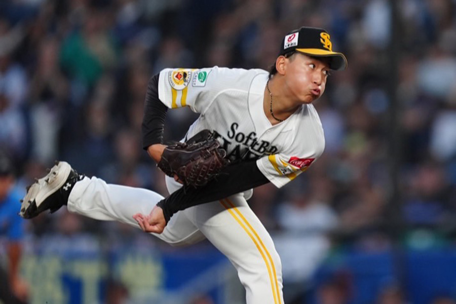 ソフトバンク・前田悠伍【写真：矢口亨】