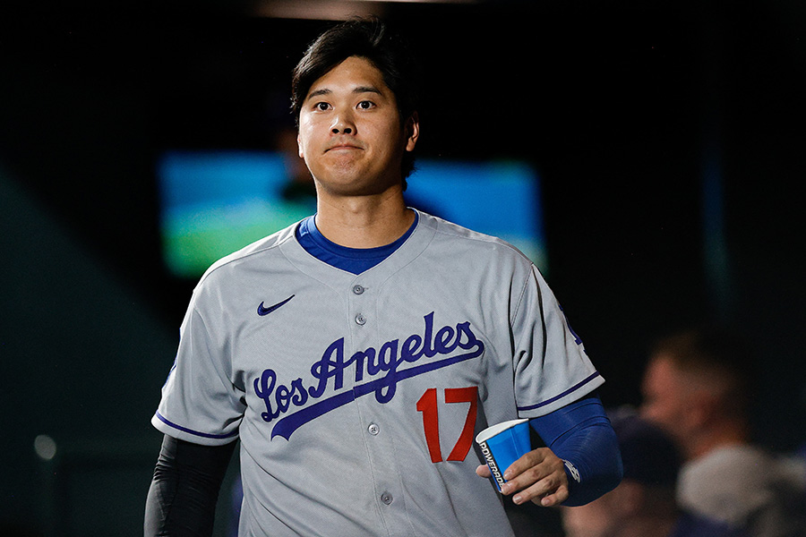 ロッキーズ戦に出場したドジャース・大谷翔平【写真：ロイター】