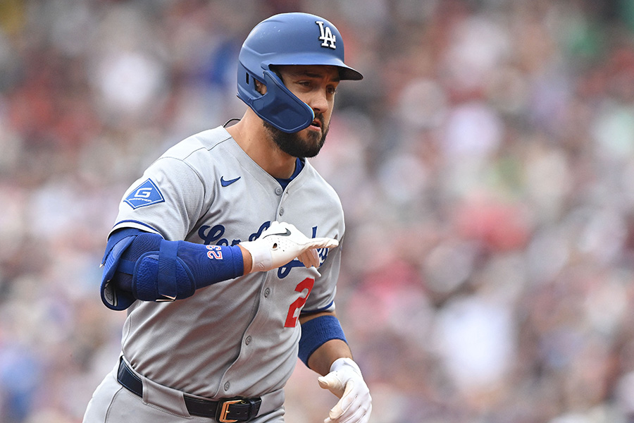 ドジャースのマイケル・コンフォート【写真：ロイター】