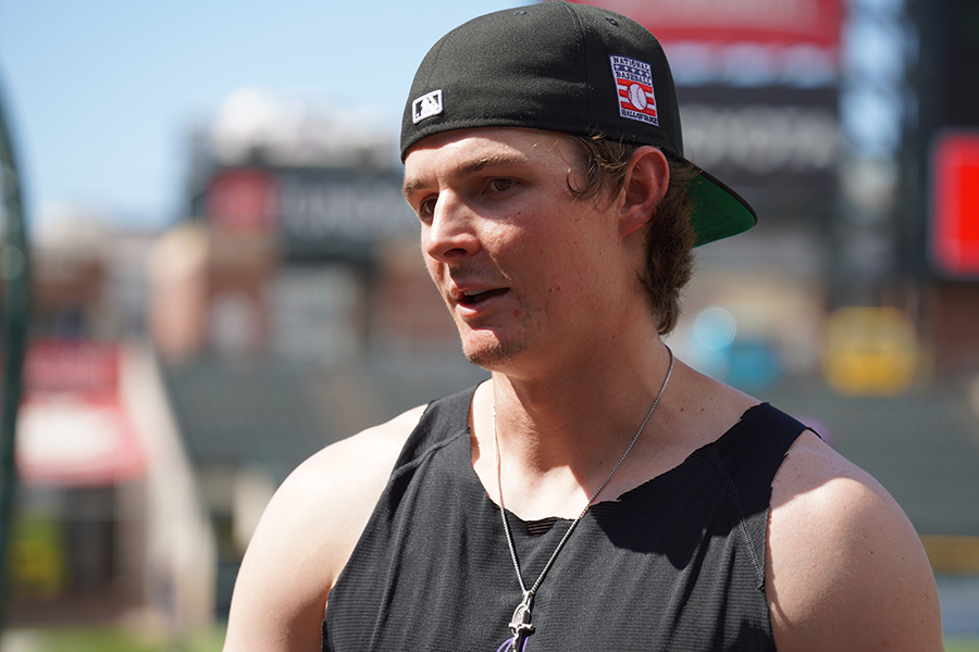 ロッキーズのミッキー・モニアック【写真：上野明洸】