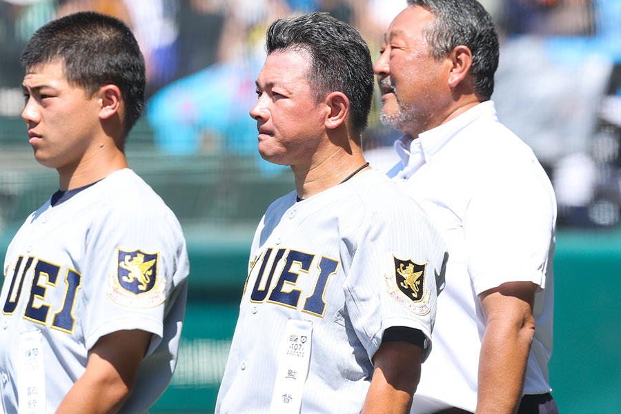 仙台育英の“これから”を見据える【写真：加治屋友輝】