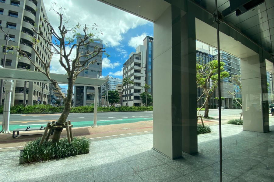 21日の準決勝が行われていた最中の沖縄の様子【写真提供:沖縄セルラー電話】