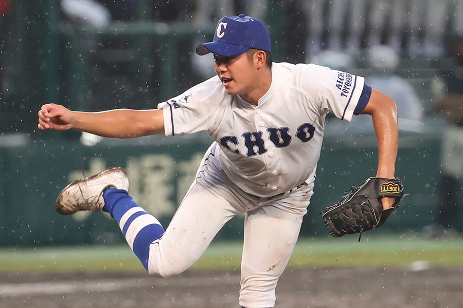 豊橋中央・高橋大喜地【写真:加治屋友輝】