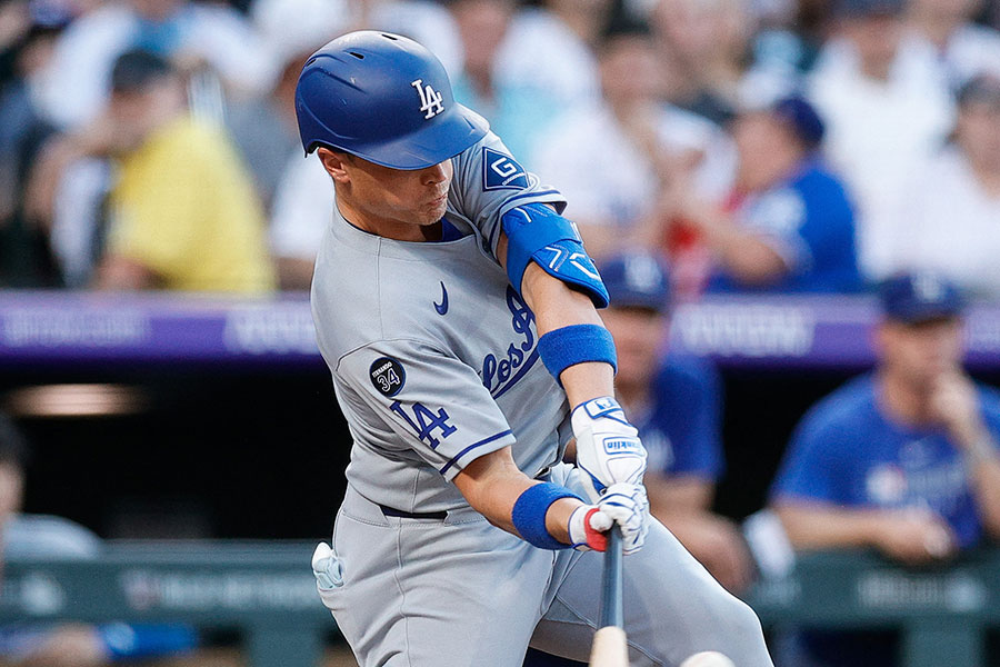 ドジャースのアレックス・コール【写真：ロイター】