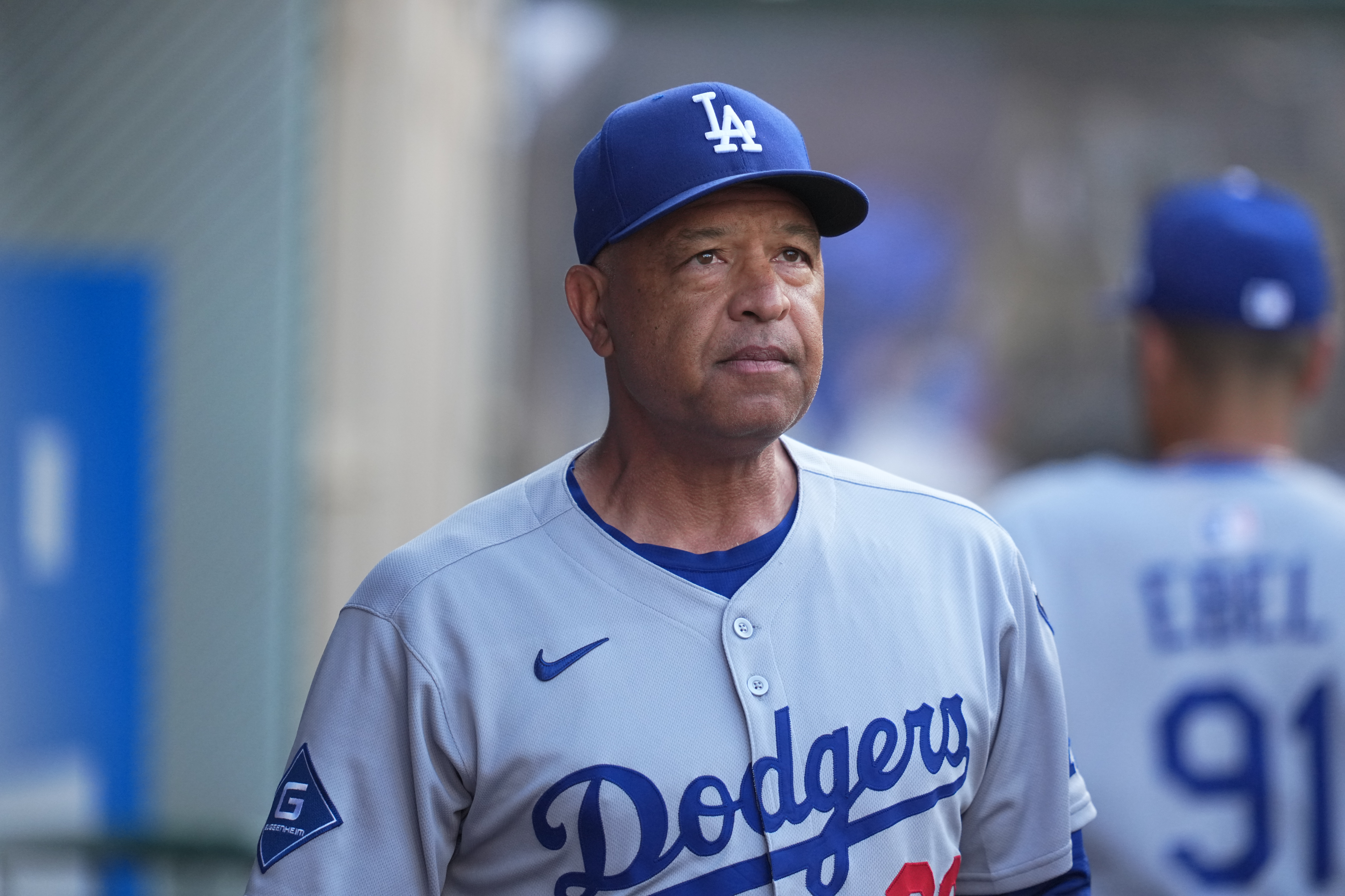 ドジャースのデーブ・ロバーツ監督【写真:イワモトアキト】