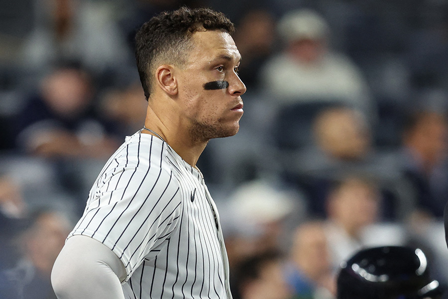 ヤンキースのアーロン・ジャッジ【写真：ロイター】