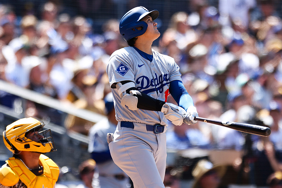 45号を放ったドジャース・大谷翔平【写真：アフロ】