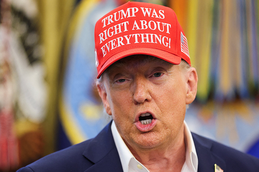 ドナルド・トランプ米大統領【写真：ロイター】