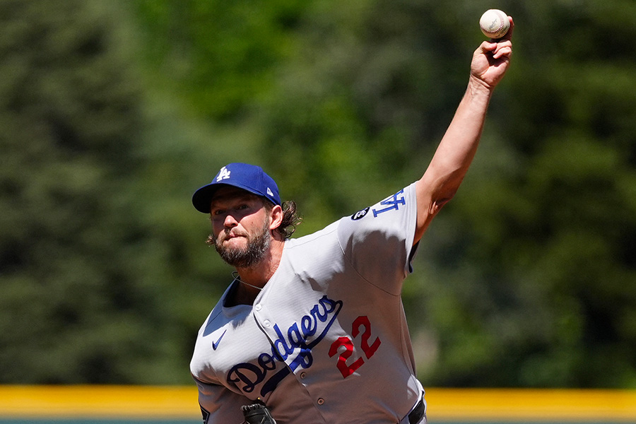 ドジャースのクレイトン・カーショー【写真：ロイター】