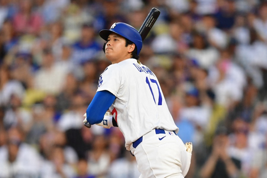 レッズ戦に出場したドジャース・大谷翔平【写真：ロイター】