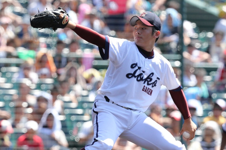 桐光学園時代の松井裕樹【写真提供:産経新聞社】