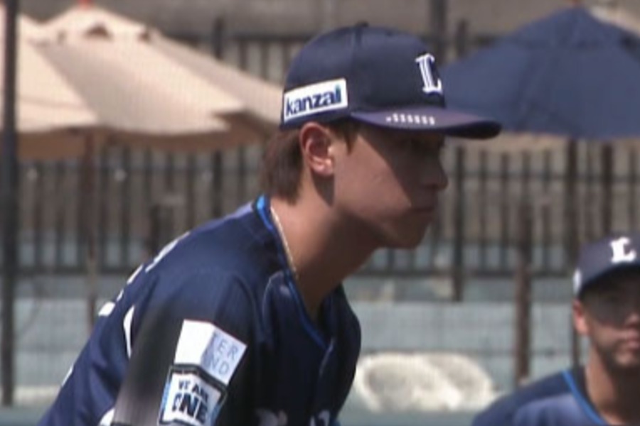 西武・杉山遙希【写真：パ・リーグTV】