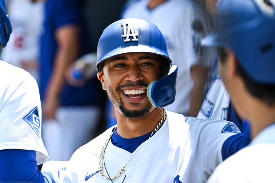 ドジャースのムーキー・ベッツ【写真：ロイター】