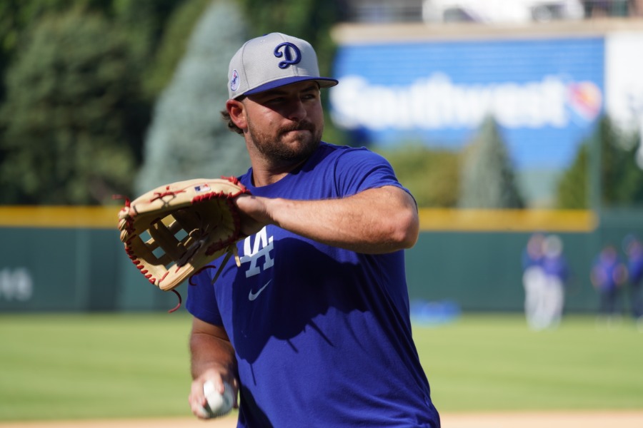 ドジャースからDFAとなったバディ・ケネディ【写真：上野明洸】