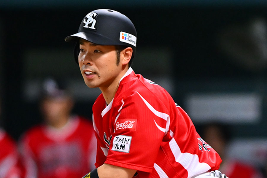 ソフトバンク・近藤健介【写真：古川剛伊】