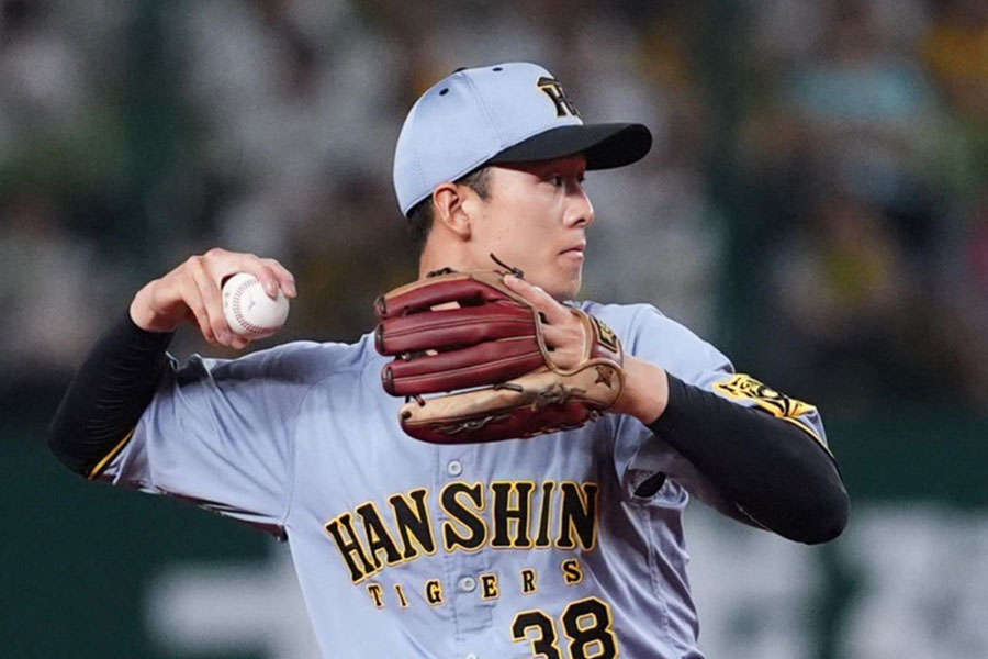 阪神・小幡竜平【写真：小林靖】