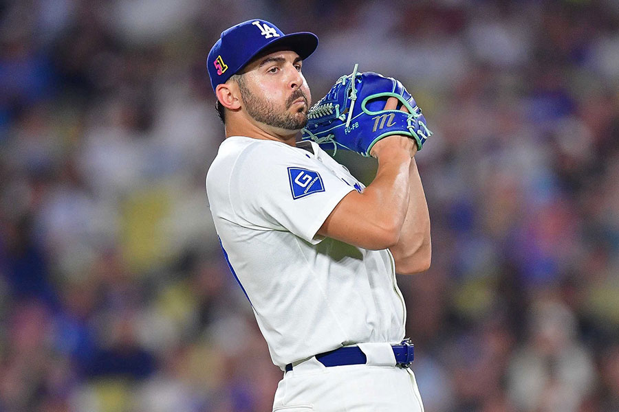 ドジャースのアレックス・ベシア【写真：ロイター】