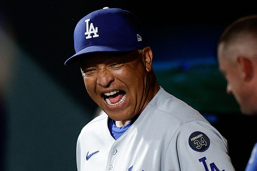 ドジャースのデーブ・ロバーツ監督【写真：ロイター】