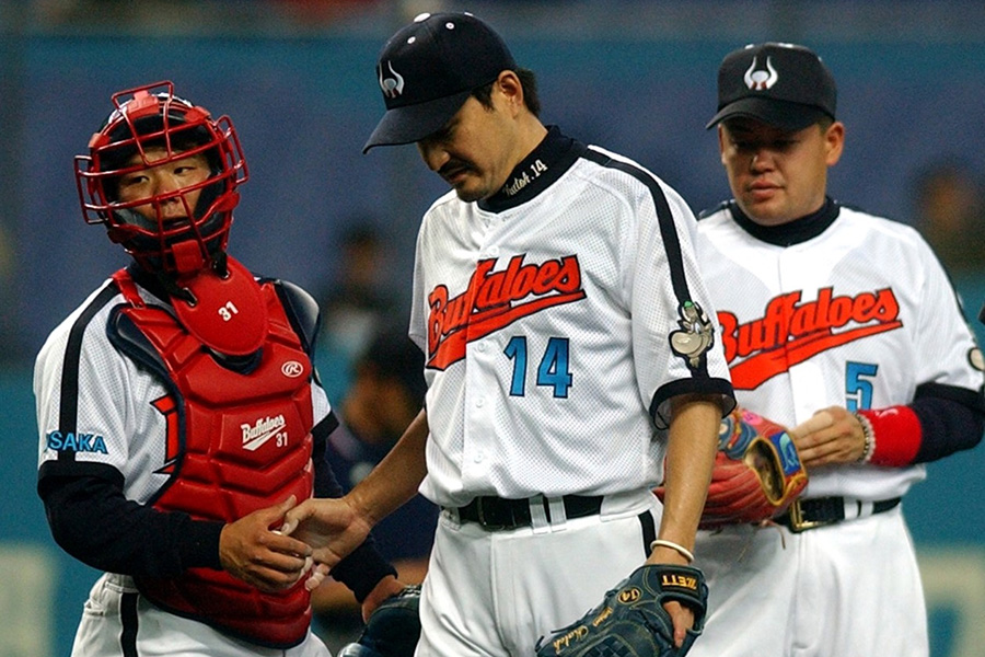 近鉄時代の加藤伸一氏【写真提供：産経新聞社】