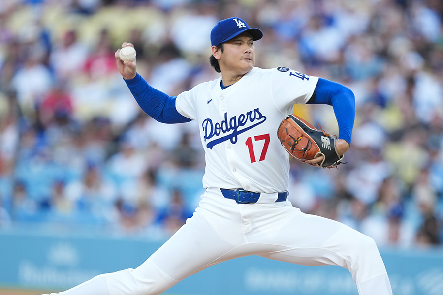 先発したドジャース・大谷翔平【写真：アフロ】