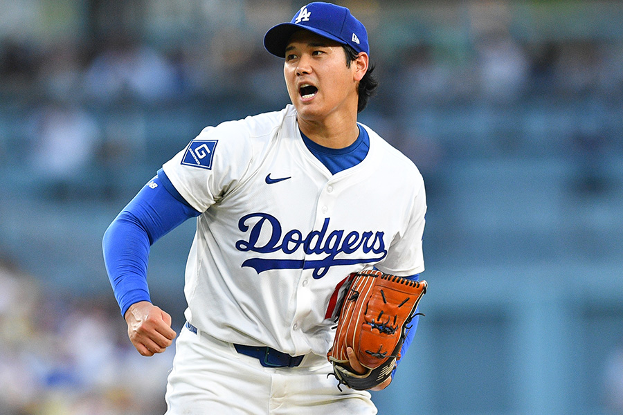 先発したドジャース・大谷翔平【写真：アフロ】