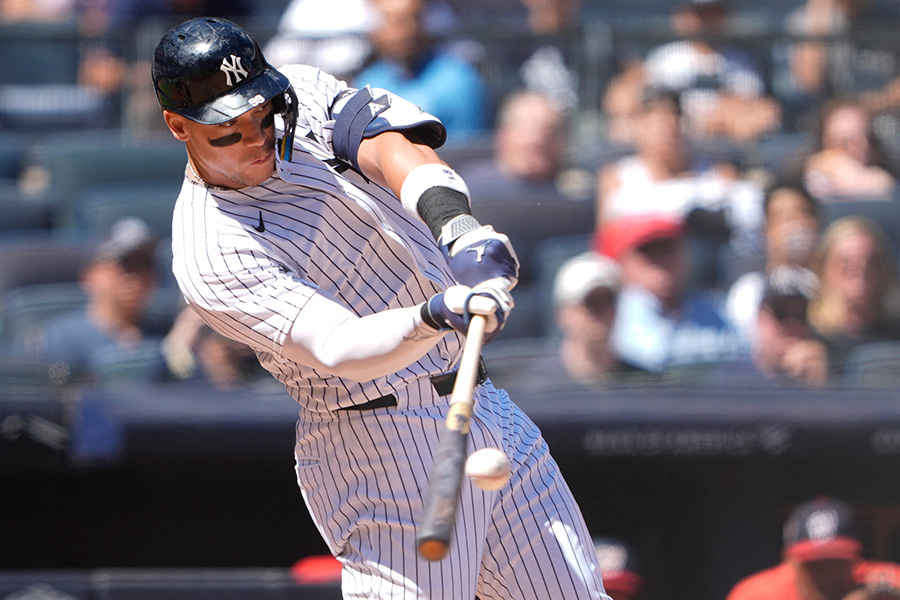 41号を放ったヤンキースのアーロン・ジャッジ【写真：ロイター】