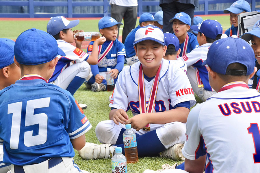 AMFに参加する伊勢田ファイターズと長曽根ストロングスナイン【写真：川浪康太郎】