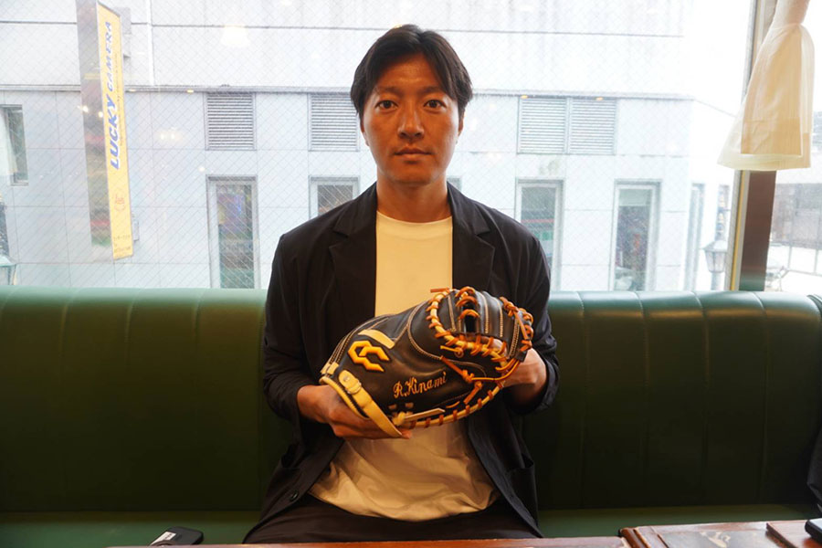 日本通運で捕手として活躍した木南了氏【写真:尾辻剛】
