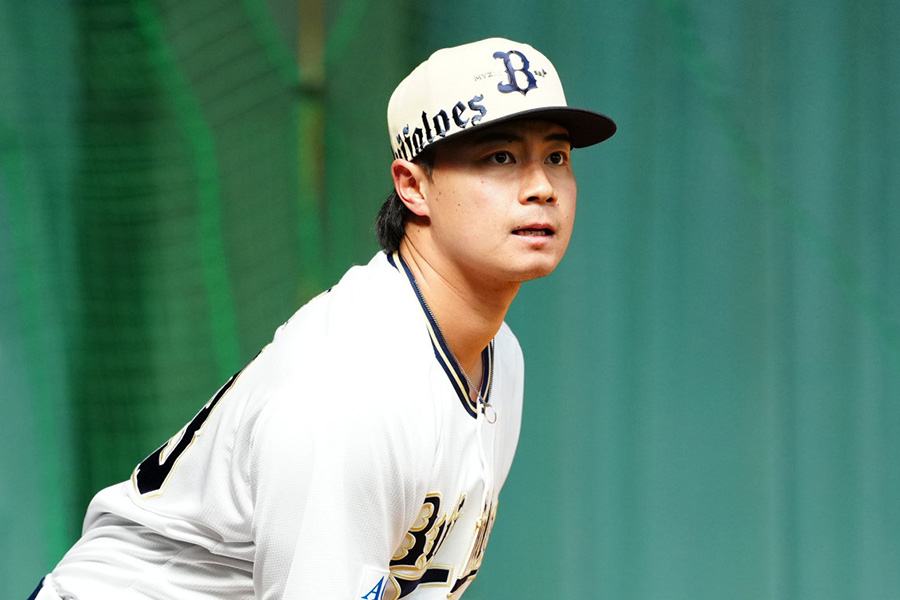 オリックス・横山楓【写真:小林靖】