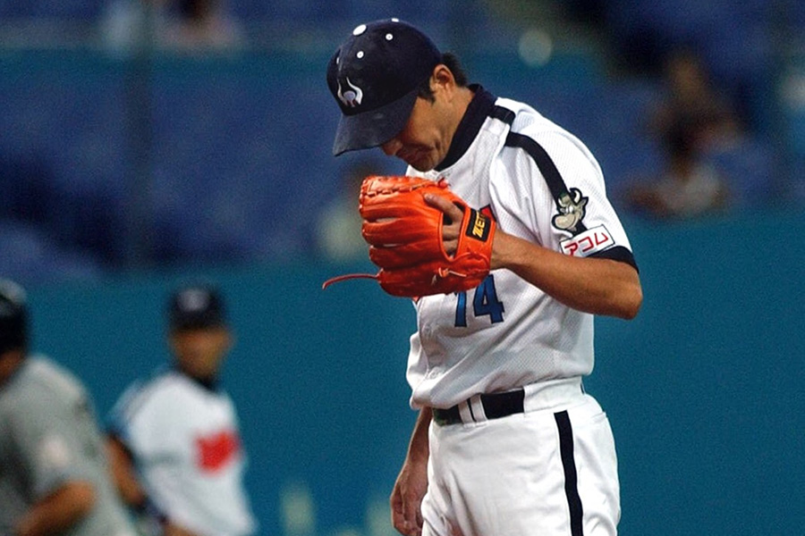 近鉄時代の加藤伸一氏【写真提供：産経新聞社】