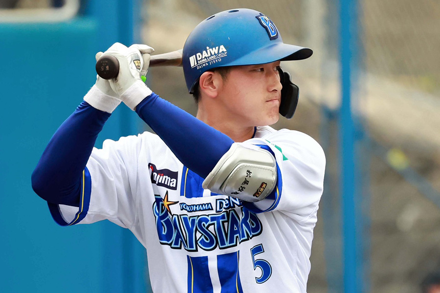 DeNA・松尾汐恩【写真：小池義弘】