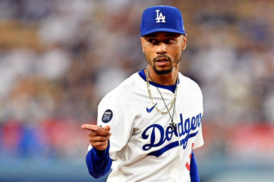 ドジャースのムーキー・ベッツ【写真:ロイター】