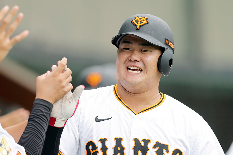 巨人・竹下徠空【写真：アフロ】
