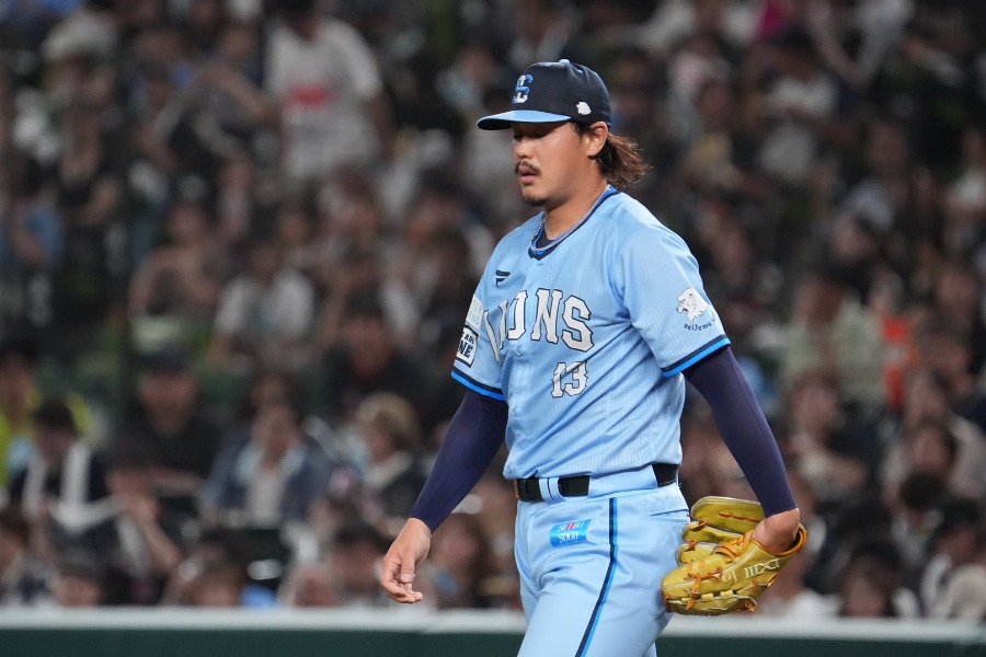 オリックス戦に先発した西武・高橋光成【写真：岡部直樹】