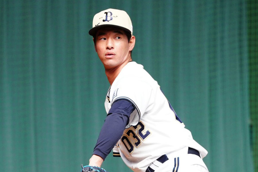 オリックス・入山海斗【写真：小林靖】
