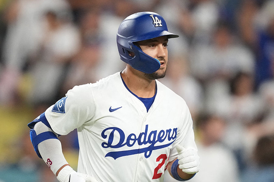 ドジャースのマイケル・コンフォート【写真：ロイター】