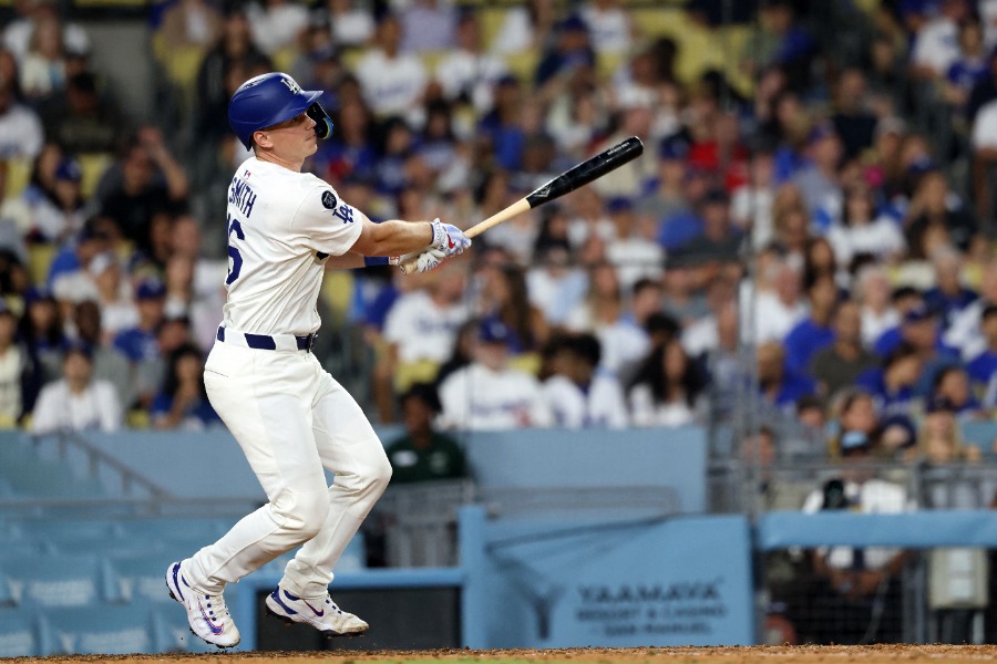 ドジャースのウィル・スミス【写真：ロイター】