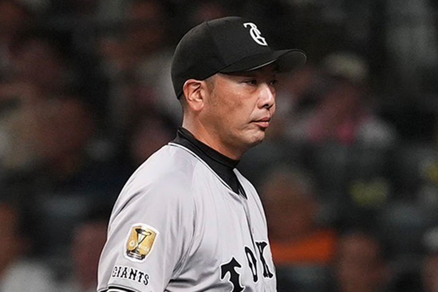 巨人・阿部慎之助監督【写真：小林靖】