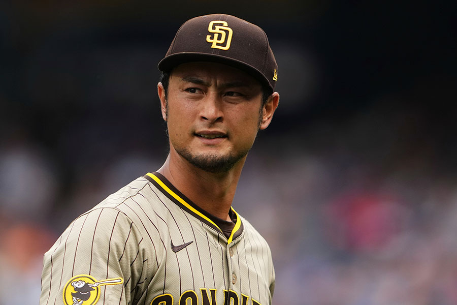 敵地でのマリナーズ戦に先発したパドレスのダルビッシュ有【写真:ロイター】