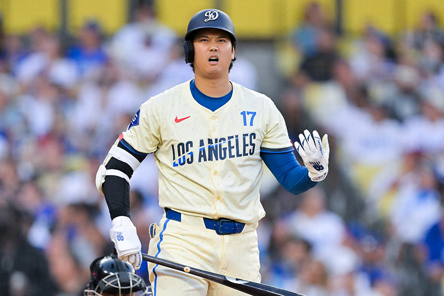 Dバックス戦に出場したドジャース・大谷翔平【写真：ロイター】