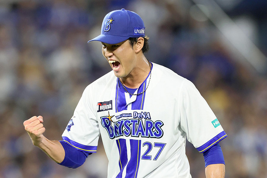 中日戦に先発したDeNA・藤浪晋太郎【写真提供：産経新聞社】