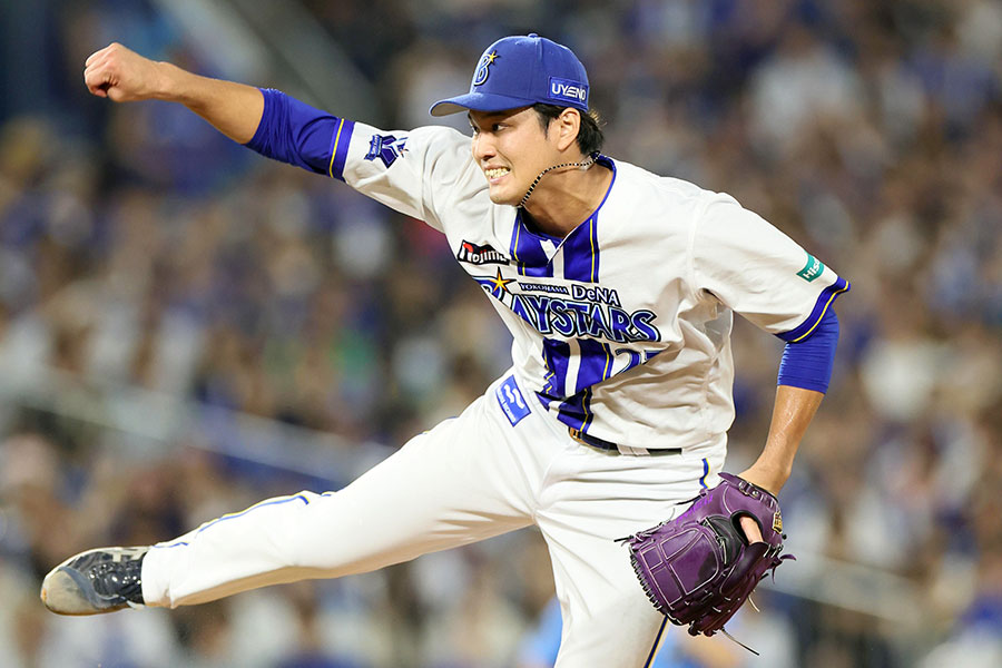 【新品未使用】ベイスターズ　レプリカユニ　藤浪晋太郎選手　Mサイズ ホームver ハイクオリティーレプリカユニフォーム/HOME/#27:藤浪晋太郎