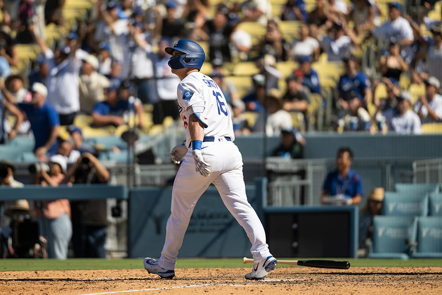 サヨナラ本塁打を放ったドジャースのウィル・スミス【写真：アフロ】