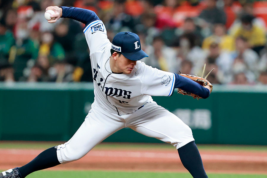 西武・與座海人【写真:小池義弘】