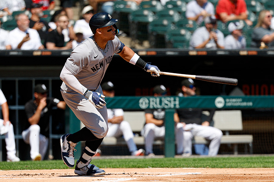 43号本塁打を放ったヤンキースのアーロン・ジャッジ【写真：ロイター】