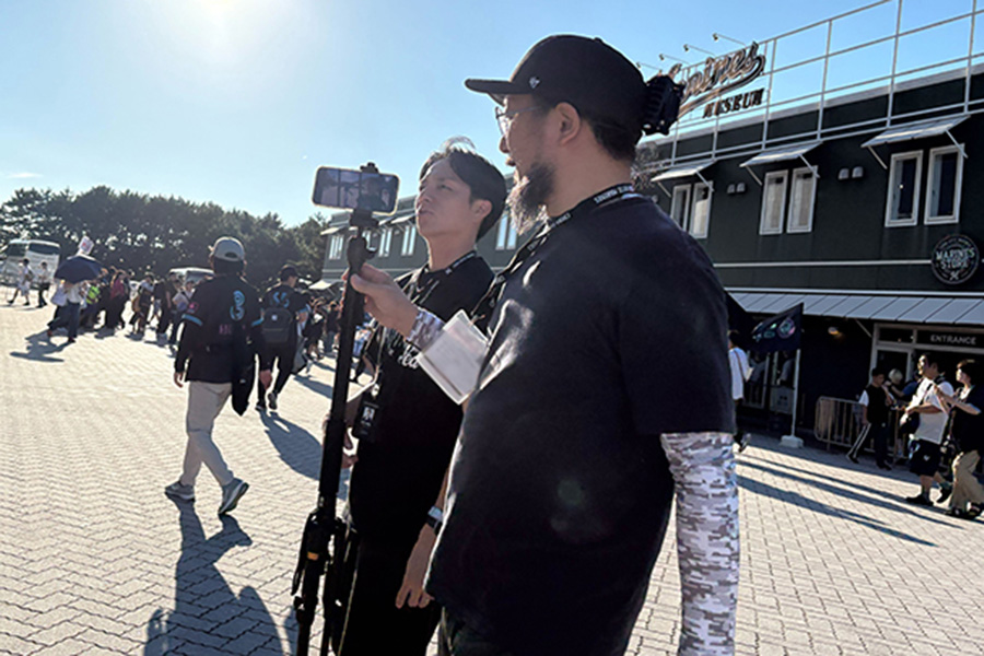 「パーソルカメラ」制作の裏側に密着【写真提供：(C)PLM】