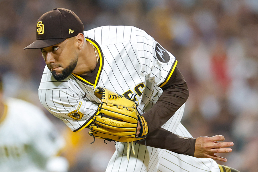 パドレスのロベルト・スアレス【写真：ロイター】